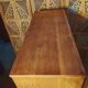 Vintage two-door wooden wardrobe
