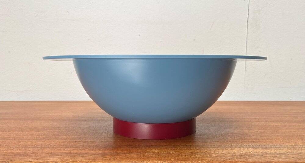 Euclid salad bowl from the Italian postmodern series by Michael Graves for Alessi, 1980s.