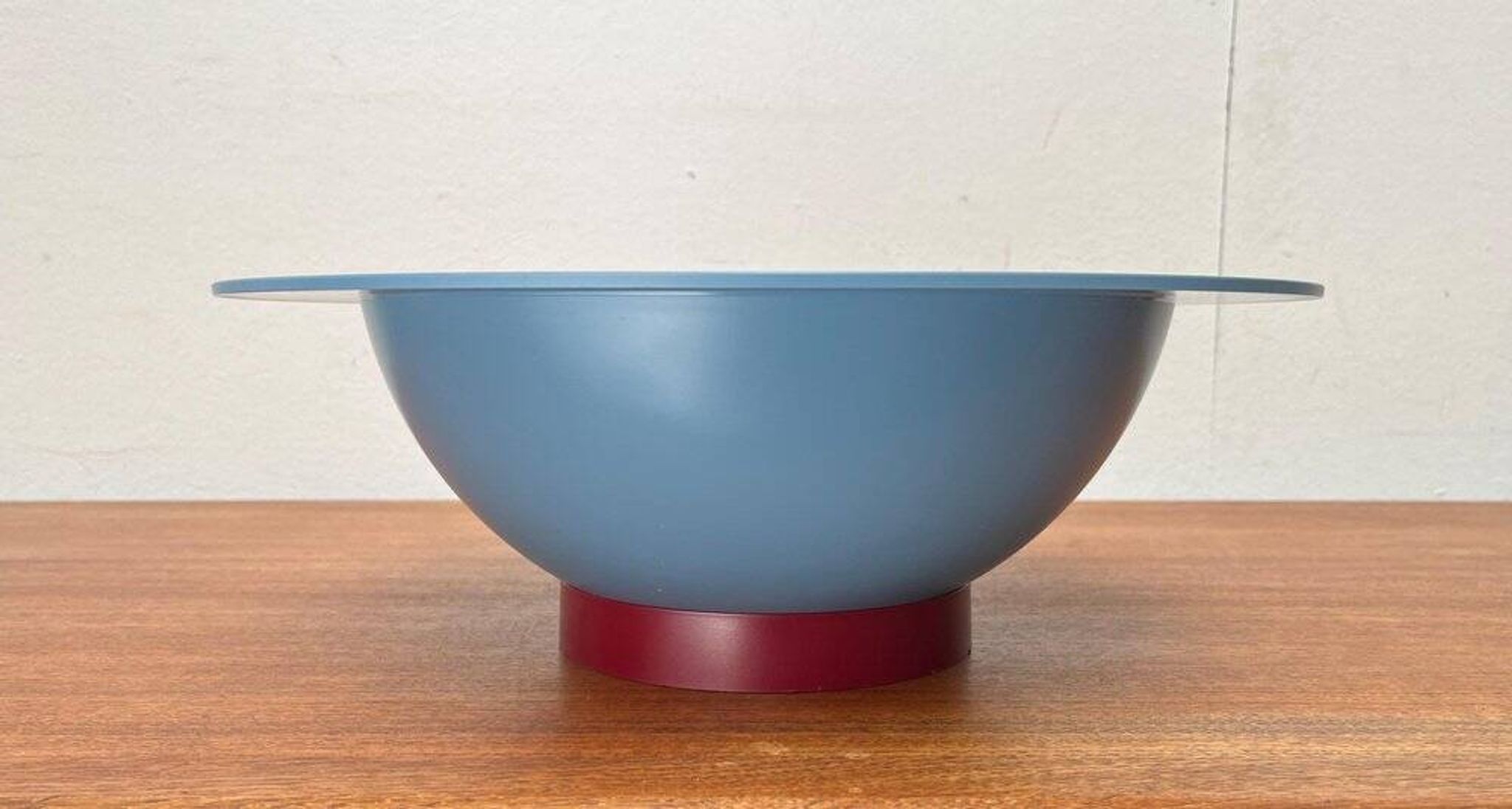 Euclid salad bowl from the Italian postmodern series by Michael Graves for Alessi, 1980s.
