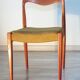 Scandinavian chair from the 1960s in the style of Niels Otto Møller.