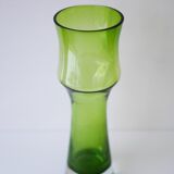 Mid-century modern glass vase by Bo Borgström for Åseda