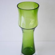 Vase en verre moderne du milieu du siècle par Bo Borgström pour Åseda