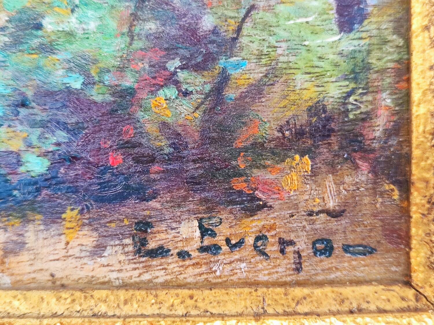 Oil painting by Édouard Jules Eveno