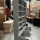 Patinated workshop shelf