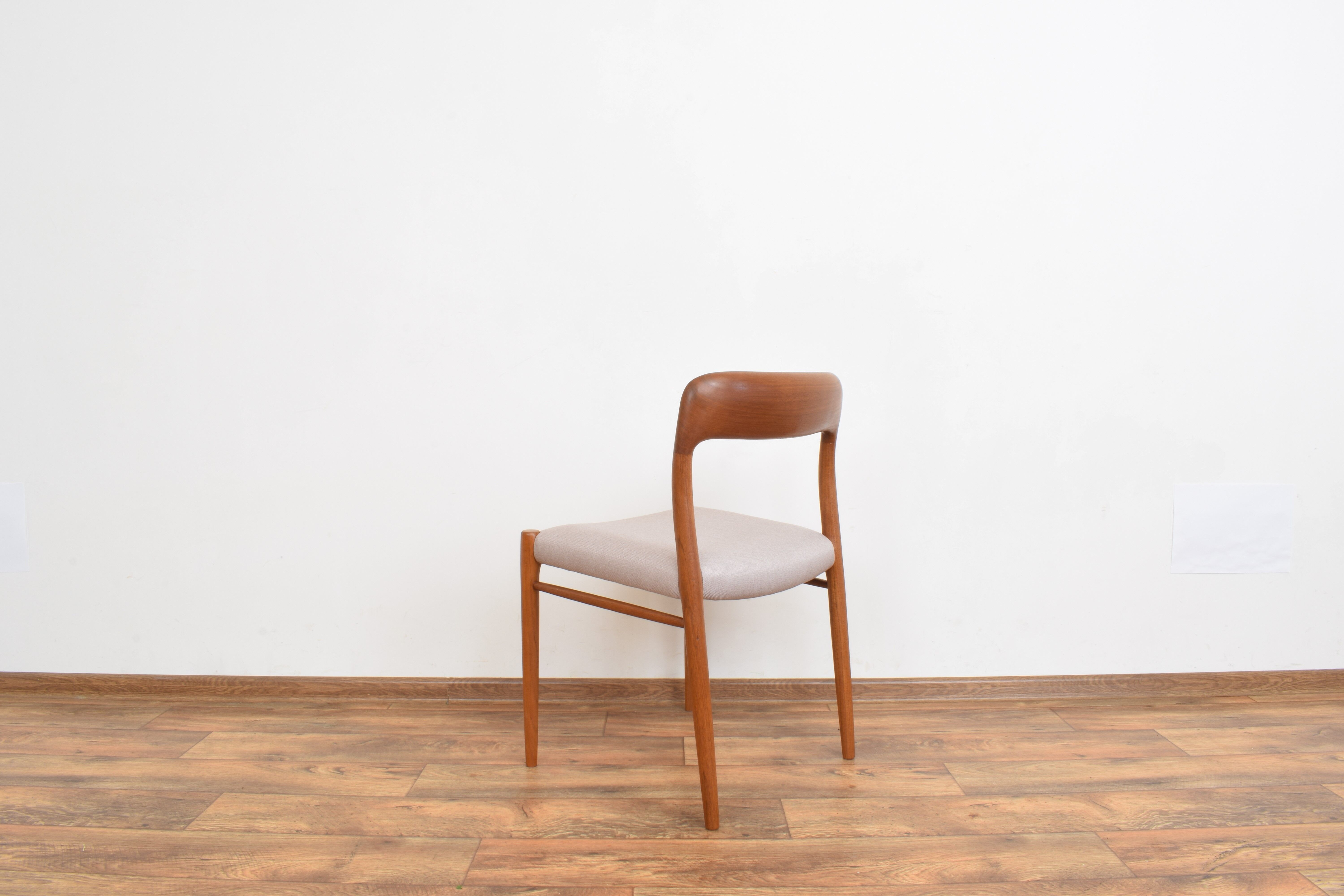 Danish Teak Dining Chair Model 75 by Niels Otto Møller for J.L. Møllers, 1960s, Set of 6.