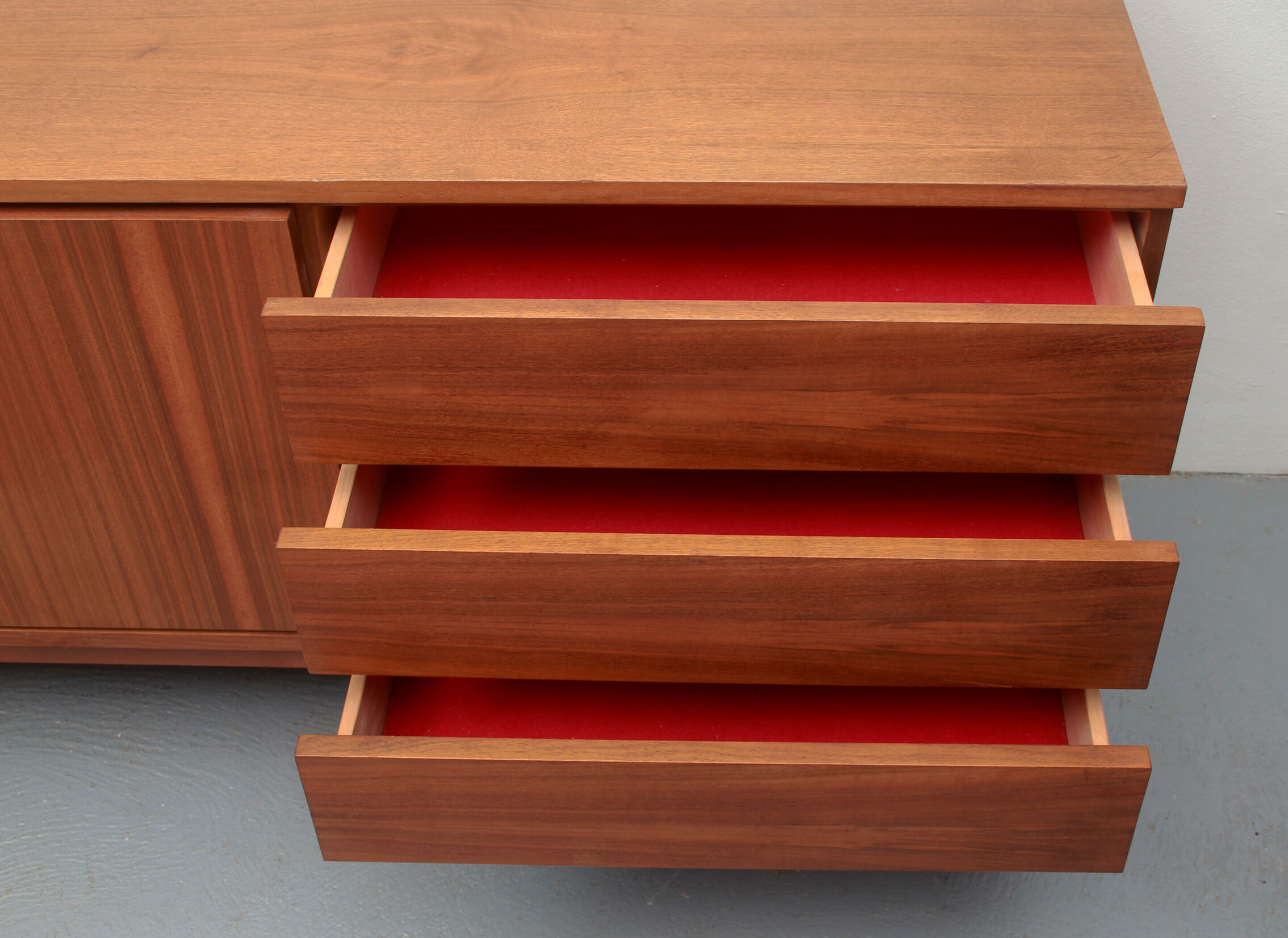 1970s sideboard in walnut