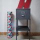 Industrial storage furniture on wheels