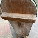 Baignoire en zinc vert