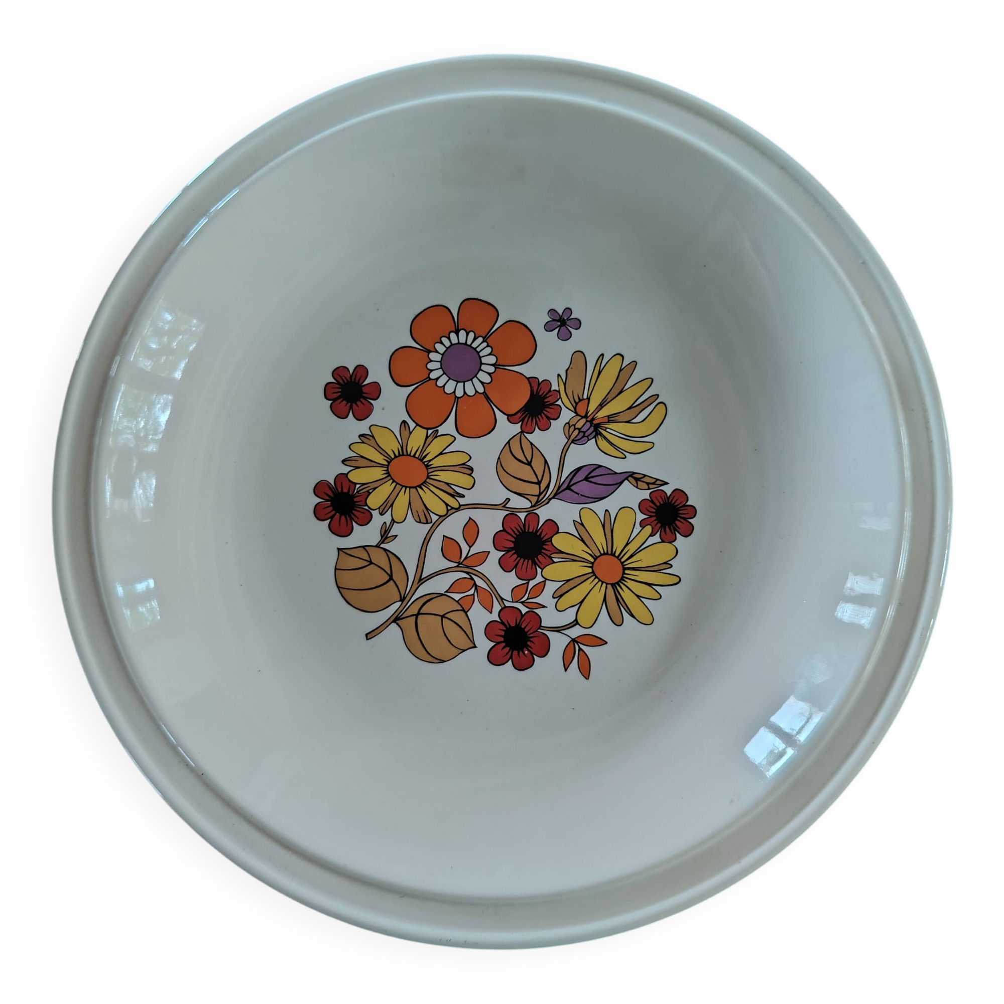 Vintage dish / large plate from the 70s