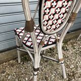 Rattan bistro chairs