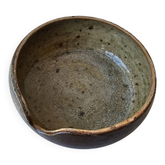 Ashtray dish in ceramic Signed Alain Magne La Borne 70's