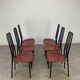 6 chairs by Giorgio Cattelan for Cidue Italy, postmodern, 1980s