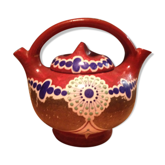 Pichet (ou cruche à eau) avec double versoirs en céramique