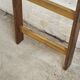 Vintage pine climbing ladder