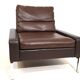 Wilkhahn Series 800 leather chair by Hans Peter Piel