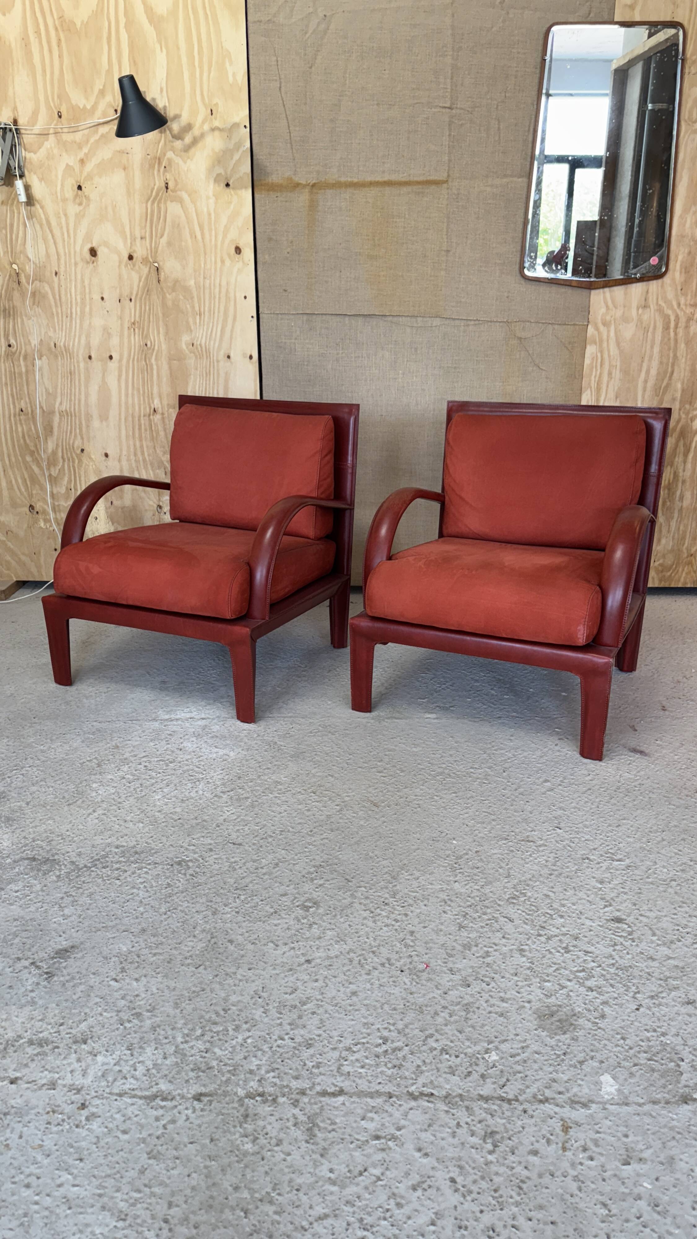Lot de 2 fauteuils Roche Bobois