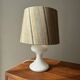 Vintage table lamp Ingo Maurer opal glass Design M ML1 1960s