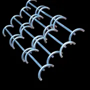 Set of silver-plated elephant knife rests