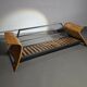 Harvink Mazurka Black Leather Sofa 1980s