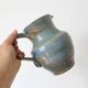 Glazed earth jug, artisanal pottery, rustic, vintage french