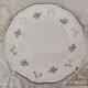 Plat rond L'Amandinoise décor floral