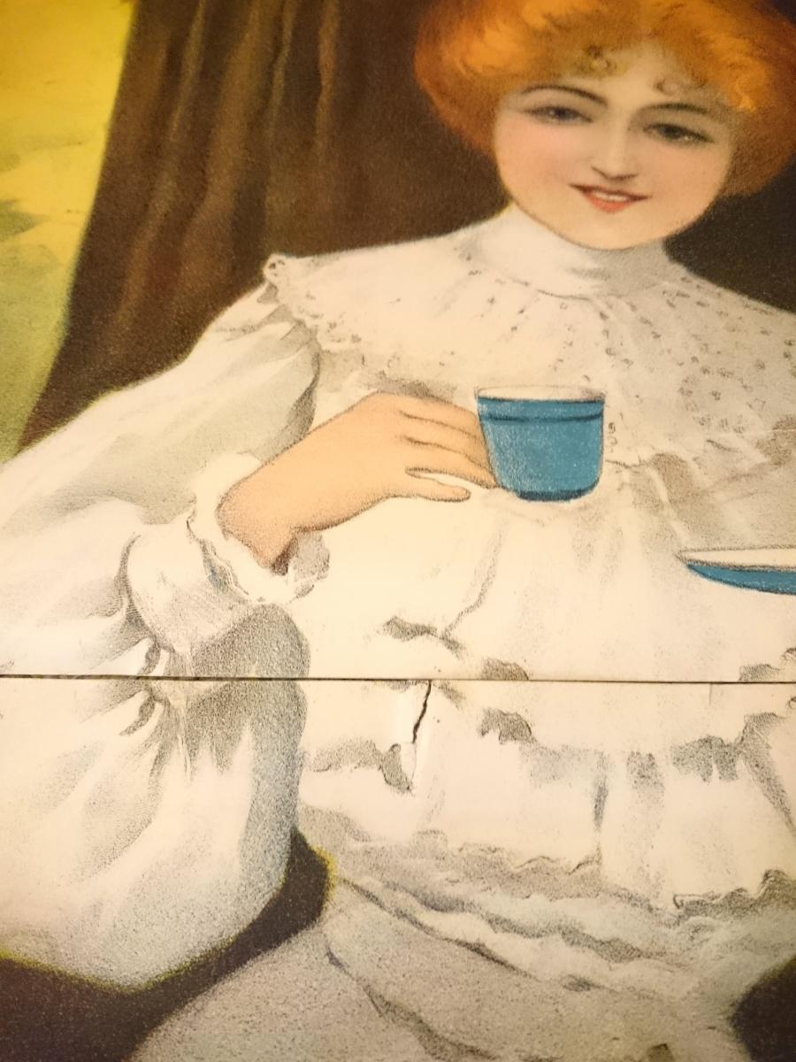 Displays Mazawattee Tea Victorian extra large Printers Stafford, England