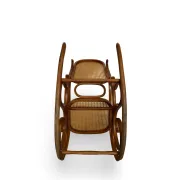 Vintage Bentwood Rocking Chair in the Thonet Tradition, by FMG, 1940s/