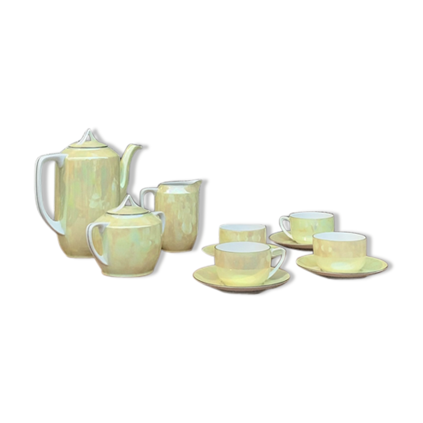 Czechoslovakian tea set