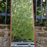 Large Scandinavian mirror in Rio rosewood by Kai Kristiansen for Aksel Kjersgaard