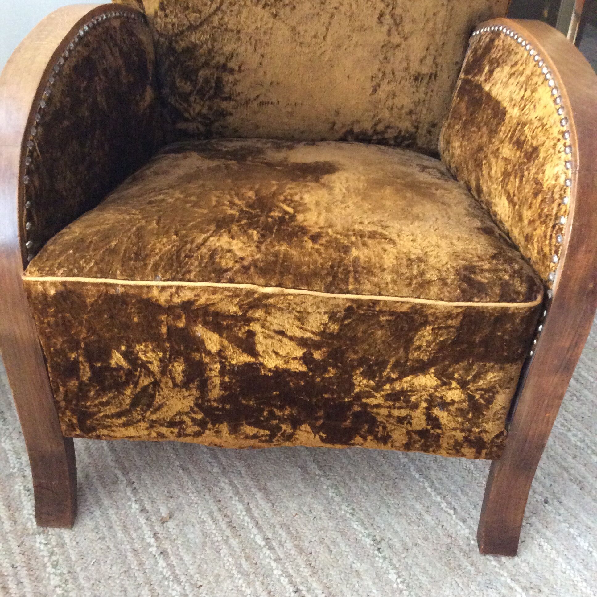 Fauteuil club des années 60