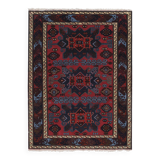 Vintage Turkish Oushak Handwoven Rug 130x173 cm