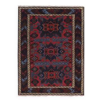 Vintage Turkish Oushak Handwoven Rug 130x173 cm