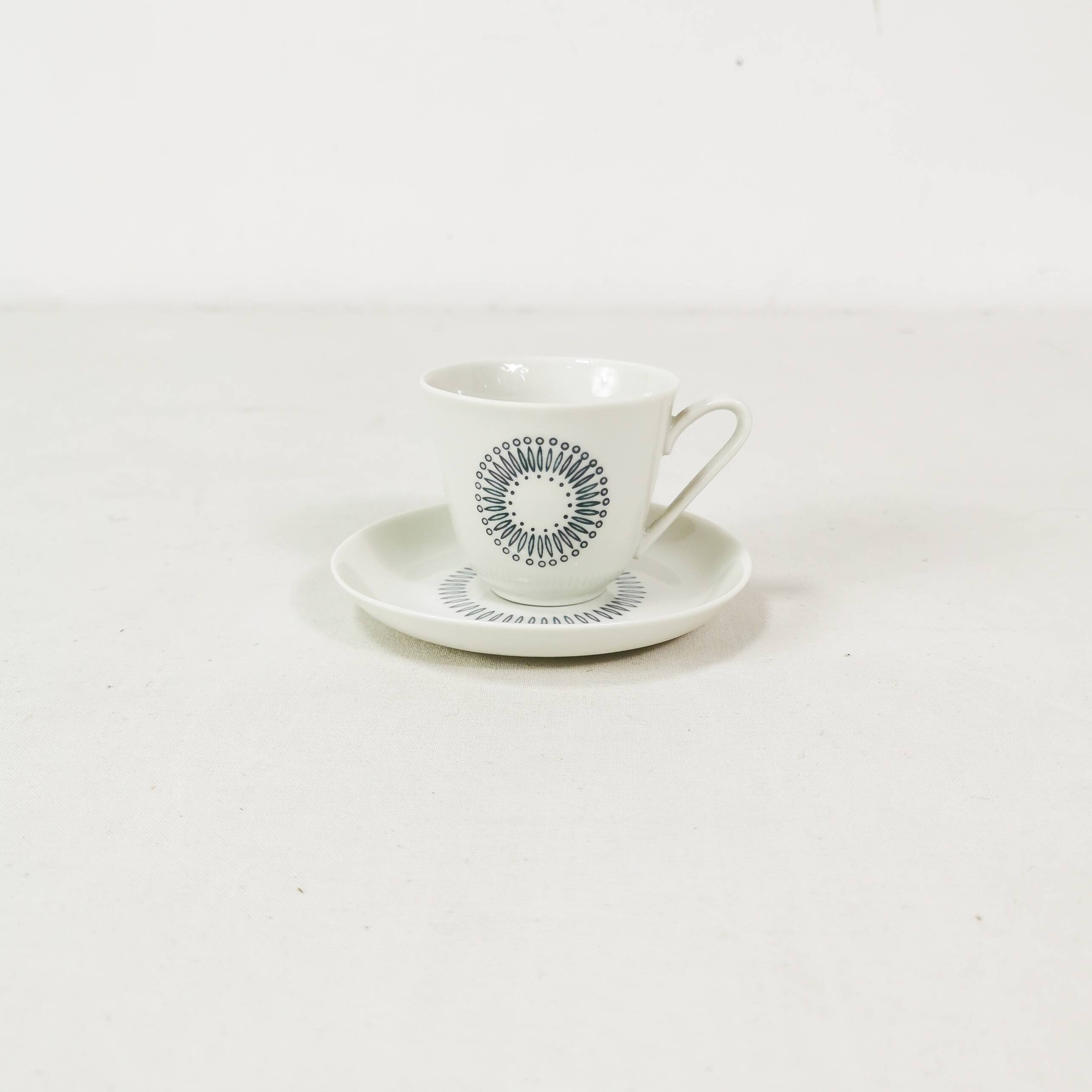 Porcelain espresso set, Lettin, Germany 1960s.