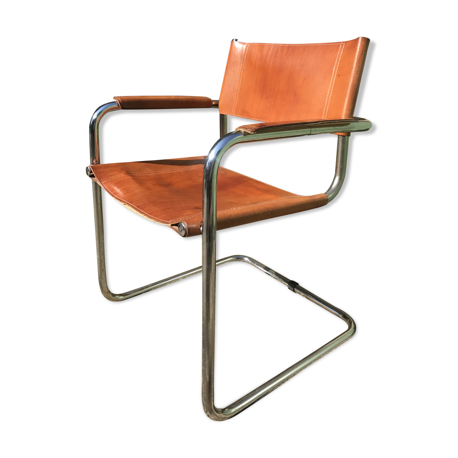 Leather armchair