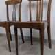 Stella bistro chairs – Vintage pair in wood, retro charm