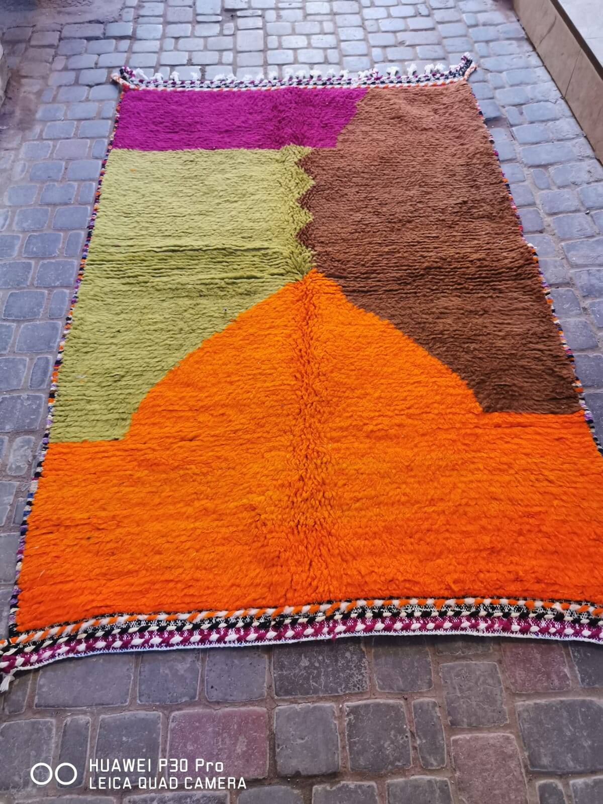 Contemporary Berber rug – Autumn Glow 250*150 cm