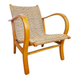 Armchair in rope and wood by Ercih Dieckmann 1930