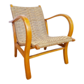 Armchair in rope and wood by Ercih Dieckmann 1930