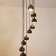 Large cascade pendant lamp by Hans Agne Jakobsson for AB Markaryd