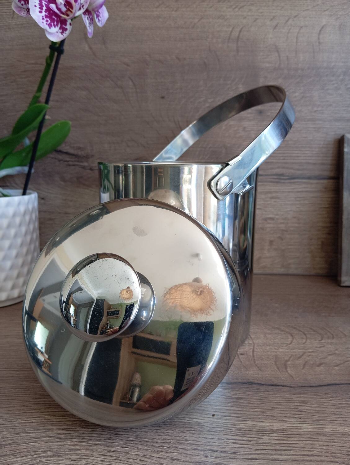 Stainless steel ice bucket, ice bucket England