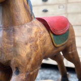 Antique rocking horse