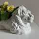 Ceramic lion planter