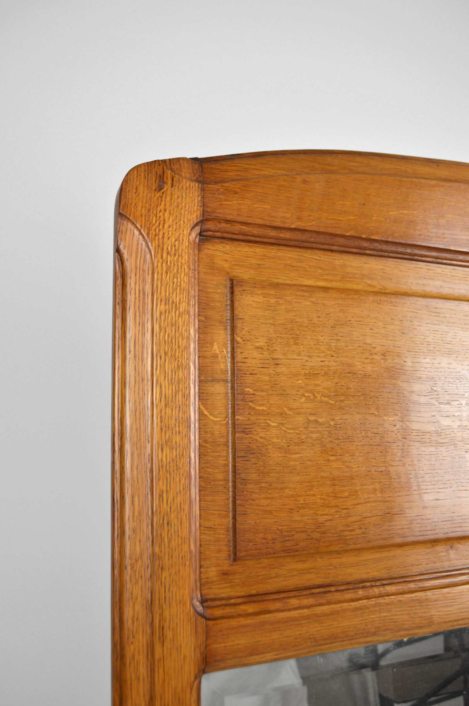 Art Nouveau trumeau mirror around 1910