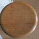 high factory stool made of wood and metal