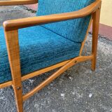 A pair of Wilhelm Knoll, Knoll Antimott armchairs, 1960s.