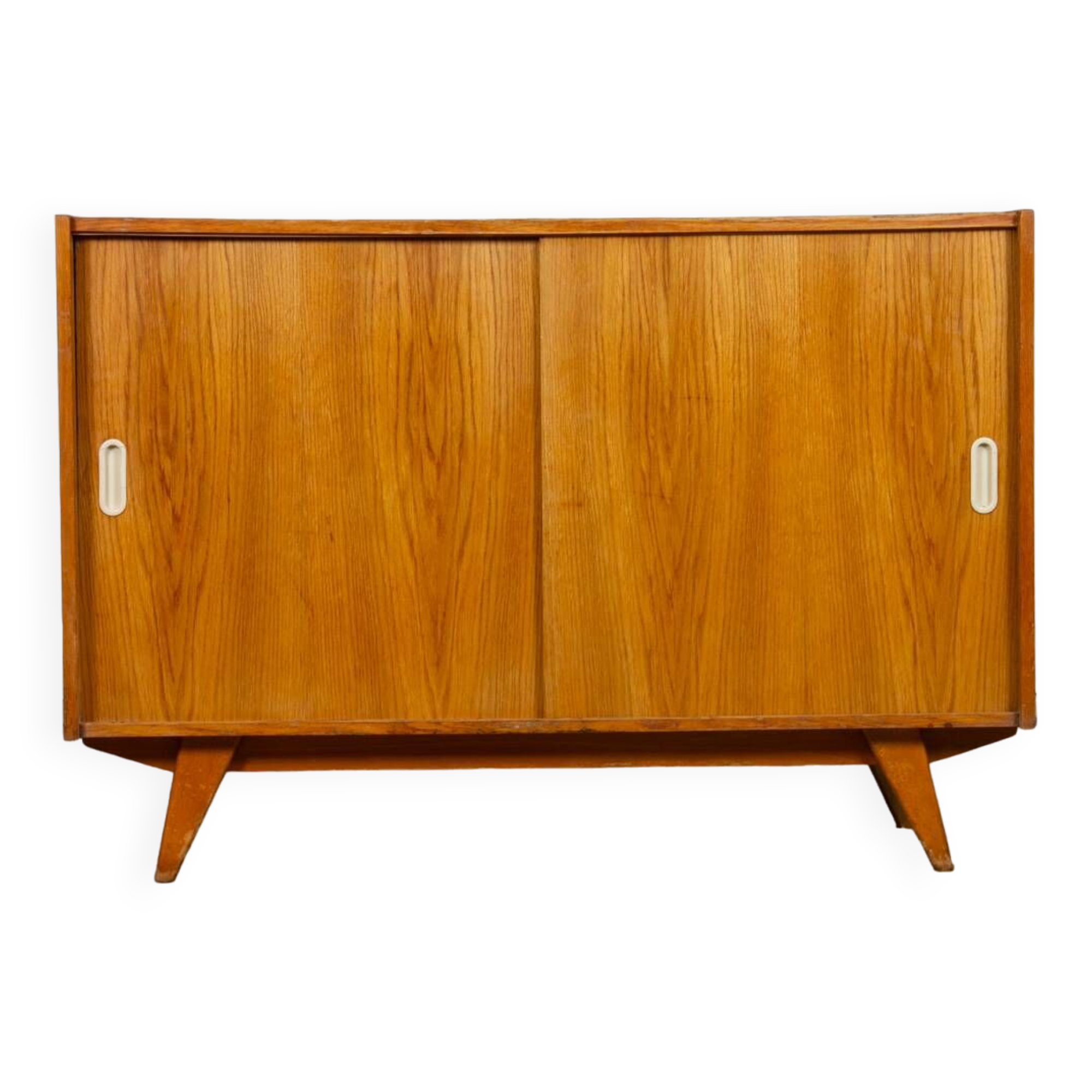 Oak chest of drawers, model U-452, by Jiroutek for Interier Praha, 1960