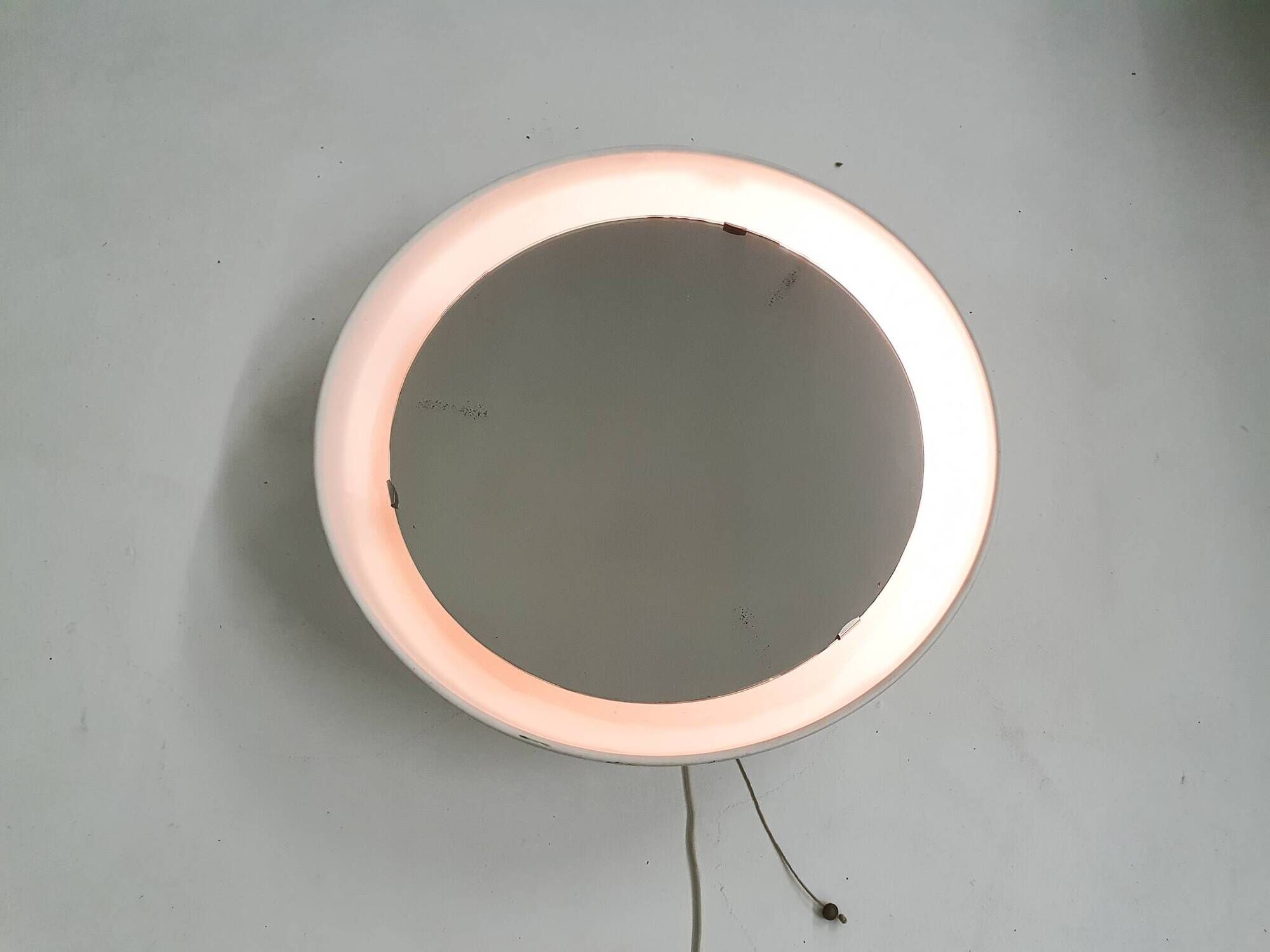 Poul Henningsen for Louis Poulsen mirror with back light, Denmark 1960's