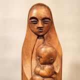 Sculpture bois vierge