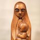 Sculpture bois vierge