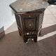 Table d'appoint octogonale antique / meuble syrien